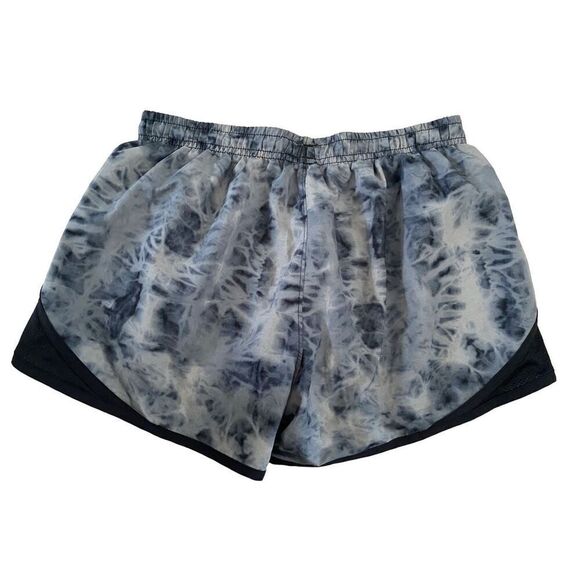 Under Armour Fitted Heat Gear Shorts Athletic Sporty Tie Dye - Picture 2 of 12